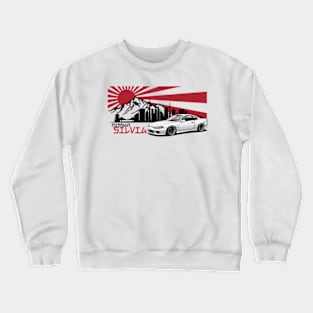 Nissasn Silvia S15, JDM Car Crewneck Sweatshirt